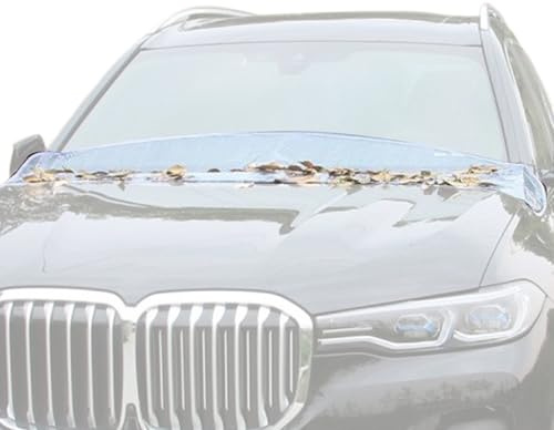 Protettore Foglia Di Auto - Guardia Fogliare Del Parabrezza | Copertura Per Sfiato Di Automobili Per Prevenire Foglie E Detriti | Protettore A Rete Durevole Per Sfiato Per La Presa D'aria | Facile Ins