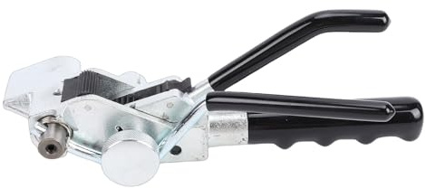 Sorandy Alicates para Bridas de Cables de Acero Inoxidable, Herramienta de Corte y Tensor Autoblocante con Hoja de Acero con Alto Contenido de Carbono para Instalaciones Eléctricas de