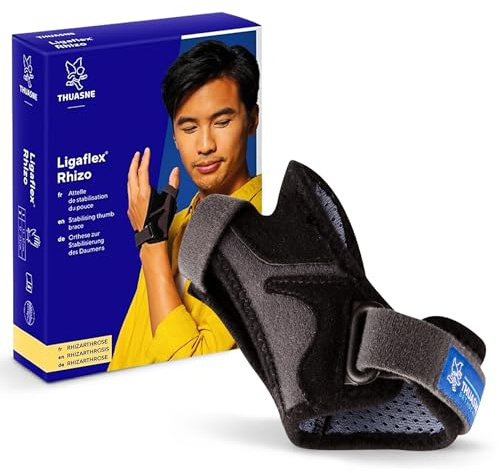 Tummenskena/tumstöd – tum-immobiliseringsdelad/tumstöd för tummen artros, tummstukning eller följande tumkirurgi. Size: 2, Left Size: 2, Left