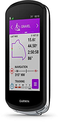 Garmin Edge® 1040 Solar, GPS Bike Computer with Solar Charging Capabilities, On and Off-Road, Spot-On Accuracy, Long-Lasting Battery, Device Only