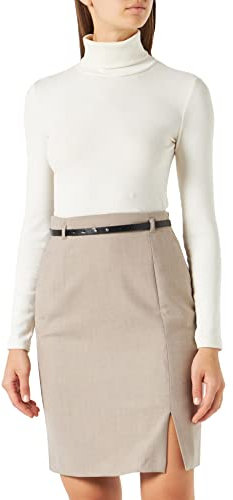 s.Oliver BLACK LABEL Damen Skirt Rock, Brown, 44 EU