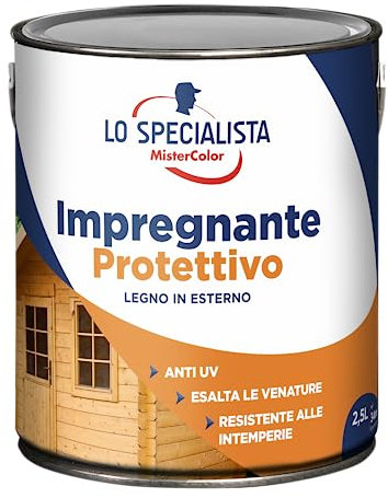 Lo Specialista Mistercolor Imprégnant Solvant Incolore 2.5 L