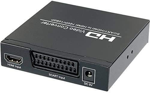 Speaka Professional AV Konverter SP-HD/SC-01 [SCART - HDMI, Klinke, Cinch-Digital] 1920 x 1080 Pixel