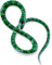 Inflatable Snakes 152cm Halloween Theme Inflatable Blow-Up Party Decoration for Fancy Dress Accessory