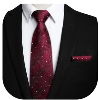 HISDERN Comprobar lazo de la boda Panuelo Hombres Corbata & Plaza de bolsillo Conjunto