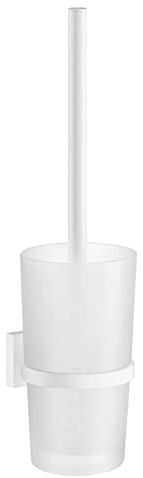 Smedbo House WC-Bürstenset weiss, mit mattem Glas RX333