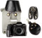 MUZIRI KINOKOO Fuji X-S10 Étui en Cuir PU pour Fuji X-S10 et Objectif de 15 à 45 mm avec Sac de Rangement, Noir, Modern, Noir, Modern