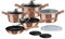 Berlinger Haus 13-teiliges Kochgeschirrset, Metallic Line Rose Gold Edition