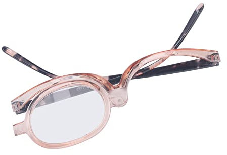 Kaxilu Makeup Glasses, +4.00 D, Women's Reading Eyeglasses with Anti-Reflective Coating, 4 Diopters Magnification