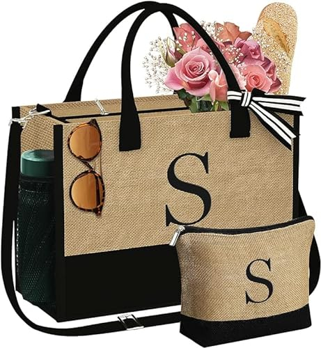 Strandtasche Groß Familie XL Strand Taschen Grosse Damen Faltbare Beach Bag Herren Tote Wasserdichte Strandzubehör Sporttasche Freizeittasche Schultertasche Einkaufstasche Tragetasche Style S