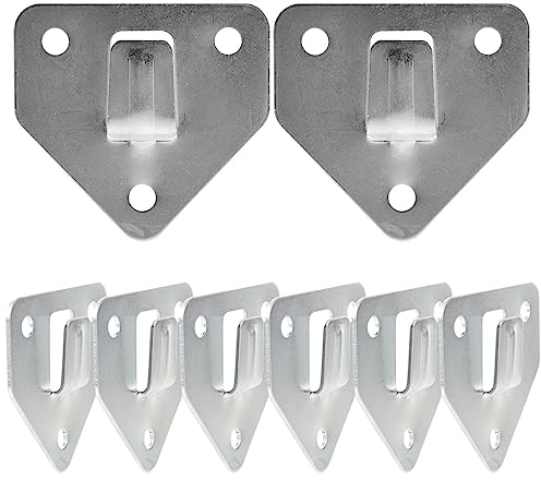 jojofuny 8 Stück Feuerlöscher Halterung Wandhalter Aufhänger: Fire Extinguisher Brackets Wandhalterung Halter für Trockenchemikalien Und Wasserlöscher | für Zuhause BüRo Und GeschäFte