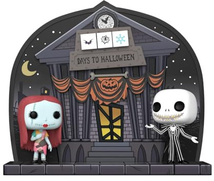 Funko Calendar Countdown: The Nightmare Before Christmas - Doble Cara - Pesadilla Antes de Navidad - Mini Figuras de Vinilo Coleccionables - Idea de Regalo - Navidad para Niñas, Niños y Jóvenes