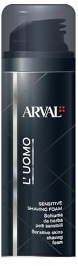 ARVAL L'UOMO Sensitive Shaving Foam 50 ml - Schiuma da Barba Pelli Sensibili