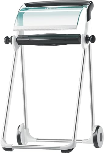 Tork Floor Stand Dispenser White and Turquoise W1, Mobile, Performance Range, 652000