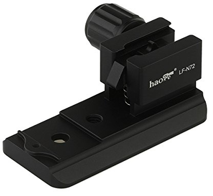 Haoge LF-N72 Objektivmanschette Fuß Stativhalterung Adapter für Nikon AF-S Nikkor 70-200mm f2.8G ED VR I II, 70-200mm f2.8E FL ED VR und 500mm f5.6E PF ED VR Objektiv