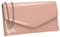 SwankyswansEvieDamenClutchPink (Nude Pink)3x12x24 Centimeters (W x H x L)