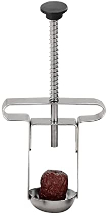 dobooo 5 PCS Denocciolatore di Ciliegie, Strumento per denocciolare la Frutta in Acciaio Inossidabile, Snocciolatore di Olive Snocciolatore di Frutta Snocciolatore di Ciliegie Gadget da Cucina