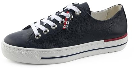 Paul Green Damen, Frauen Low-Top Sneaker,Strassenschuhe,Sportschuhe,Freizeitschuhe,Turnschuhe,Laufschuhe,schnürschuhe,Blau (Nein),43 EU / 9 UK