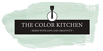 THE COLOR KITCHEN helle Wandfarbe - Malerfarbe für Wohnzimmer und Schlafzimmer - matte Innenfarbe in Grün - 2,5l Deckfarbe in TCK3000