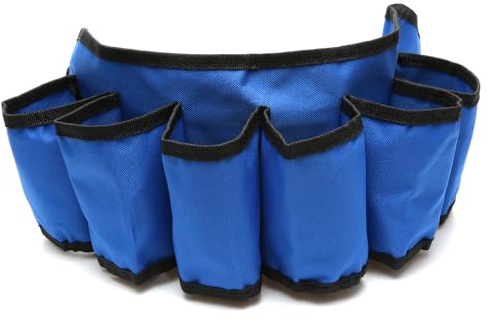 Cintura per Birra Portatile con 6 Tasche, Cintura per Bottiglie di Birra in Nylon per Feste, Cintura Porta Birra per la Pesca e L'escursionismo