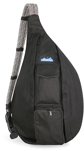 KAVU Rope Bag, Black, one Size