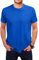 Love My Fashions Men's Round Neck Short Sleeves Plain T-Shirt Royal Blue