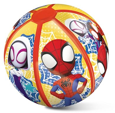 Mondo Toys - Marvel SPIDEY BEACH BALL - Palla gonfiabile 50 cm per bambini a partire dai 2 anni - 16949