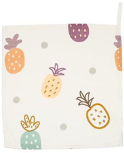 TOYANDONA Waschhandtuch Aus Baumwollgaze Für Neugeborene Wiederverwendbar Quadratisch Mit Cartoon- Tragbar Hoher Wasseraufnahme