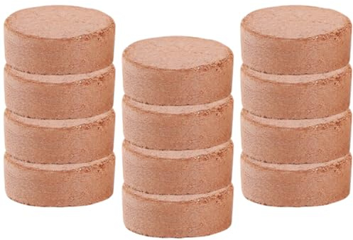 TOYANDONA 60piezas Bloques De Tierra Nutritiva para Plantar Flores y Plantas Tierra para Cactus y Plantas De Interior para Macetas De Jardín para De Casa