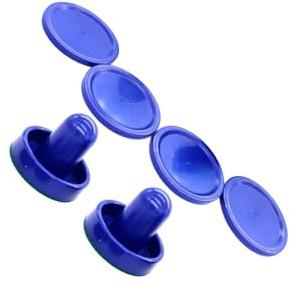 KIOALXZ Empujadores y paletas de Hockey de Aire optimizados. El Juego competitivo en Interiores Ayuda a Las familias a unirse con emocionantes Eventos de , Putter Azul , 6cm
