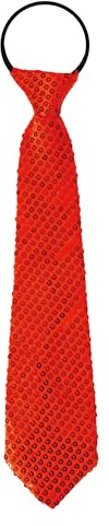 P 'Tit Payaso 60248 Corbata Lentejuelas con elástico
