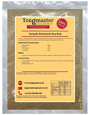 Teriyaki Rotisserie Dry Rub -200g