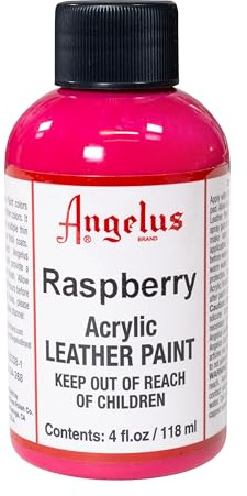 Angelus Raspberry Leather Paint