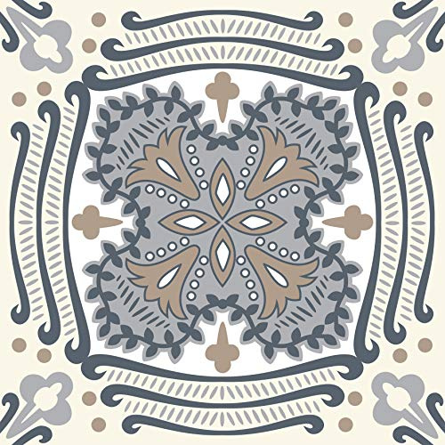 Traditionell modern konst kakel transfer klistermärken vintage viktoriansk marockansk mosaik (2)