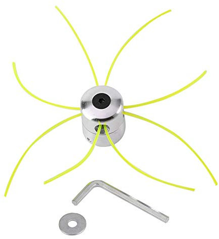 GOTOTOP Tête de Universelle, tête de Rechange à Essence avec Jeu de Lignes de Bordure en Aluminium pour débroussailleuse