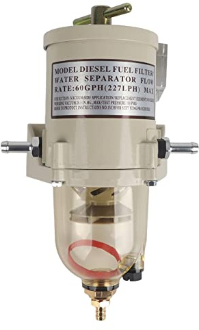 Separatore di acqua, gruppo del separatore di acqua del filtro del combustibile del motore di automobile 500FG con la guarnizione della vite