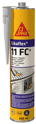 SIKA - Elastisk fogmassa och lim - Sikaflex-11 FC+ - Betonggrå - 300ml