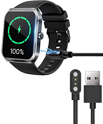 Blueshaweu Ladekabel Kompatibel mit PASONOMI Smartwatch LW76 1,91”, Kabel Ladegerät Ladestaion für TUYOMA LW76/ PASONOMI LW76 Smartwatch (schwarz)