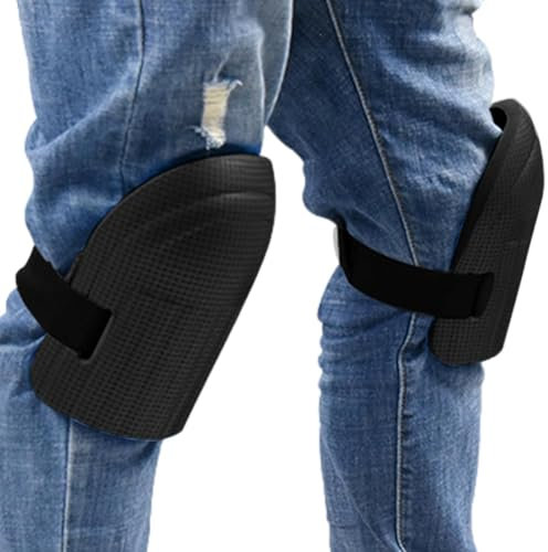 Gvblkq Arbeitsknieschützer | Rutschfeste Knieschützer für die Arbeit - Verdickter EVA-Gummischaum-Knieschoner zum Reinigen von Böden und Gärten