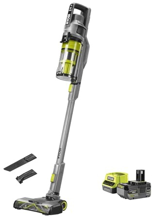 RYOBI RSVS18BL-1C40G 5133006508 - Aspirador de Mano sin escobillas, Color Antracita
