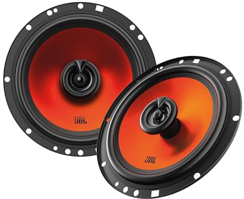 JBL Stage1 GEN2 62F – 6.5 Inch (165mm) 2-Way Coaxial Car Speakers – 50W RMS – 220W Peak – High Sensitivity – OEM Replacement Audio – No Grille – Easy Install – Set of 2