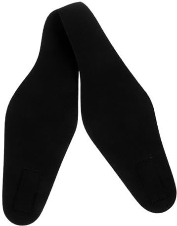 BESTonZON Schwimmstirnband Verstellbar Für Tauchen Und Wassersport Aus Strapazierfähigem Material Haarband Mit Ohrenschutz Geeignet Für Junge Mädchen Und Erwachsene Schwarz