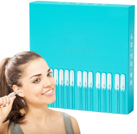 Herramienta de eliminación de cerumen – Extractor adhesivo reutilizable, ayuda de limpieza cómoda, kit de levantamiento de cera respetuoso con la piel, solución compacta de, selector de orejas