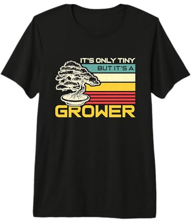 Es ist nur winzig, Aber es ist EIN Garten-Bonsai-Baum, Bonsai-Kunst Premium T-Shirt