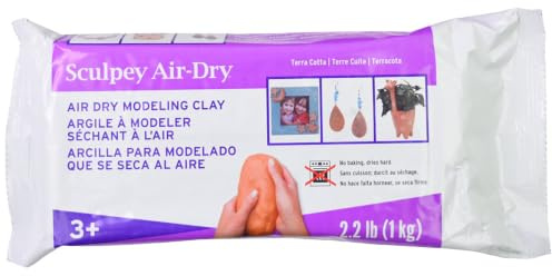Polyformmodell luftlera 1,0 kg -Terra Cotta