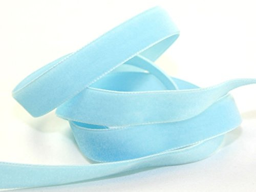 Berisfords 16mm Velvet Ribbon Mini Roll - 9625 Hortensia - per 5 metre roll