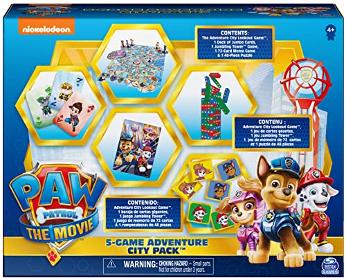PAW Patrol - Spielesammlung mit 5 Spielen zu PAW Patrol: Der Kinofilm (5-Game Adventure City Pack)