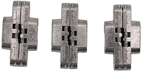 Cerniera Invisibile Auto-bloccante, Resistente 30000 Cicli, Portata 10 kg, 180 Gradi, Installazione Semplice per Mobili Armadi Scatole Gioielli