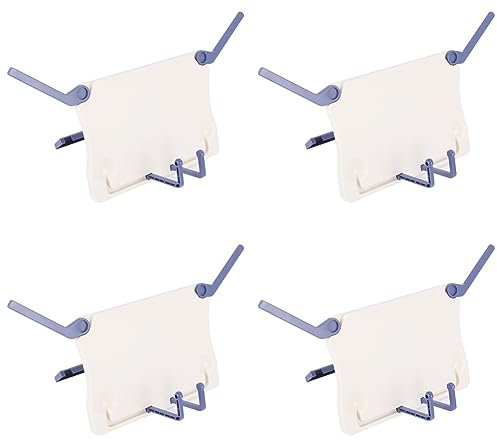 Toranysadecegumy 4 x zusammenklappbarer Tischnotenständer aus ABS, für Gitarre, Klavier, Violine, universelles Musikinstrument