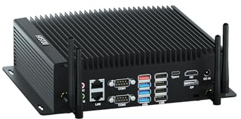 HYSTOU Mini PC I5 Fanless: Mini PC Windows 11 I5 10210U 16gb Ram 512gb SSD Sin Ventilador Mini PC para Industrial